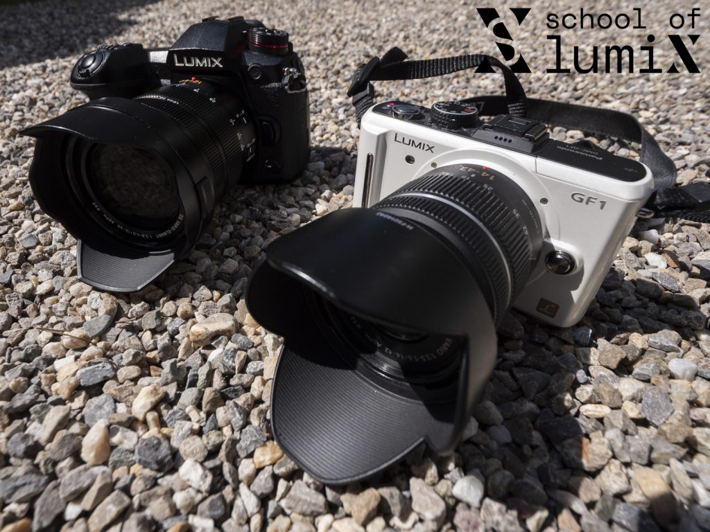 School of LUMIX GF1 und G9 im Vergleich