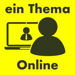 <font color=#faea3d><sup>workshop</sup></font> Ein Thema / Online
