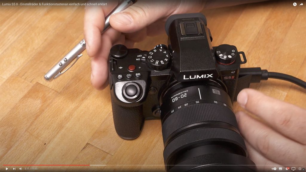 Lumix S5 II – Einstellräder & Funktionstastenan einfach und schnell erklärt