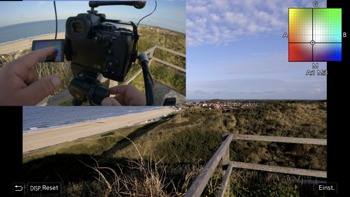 Weißabgleich an der LUMIX S5II