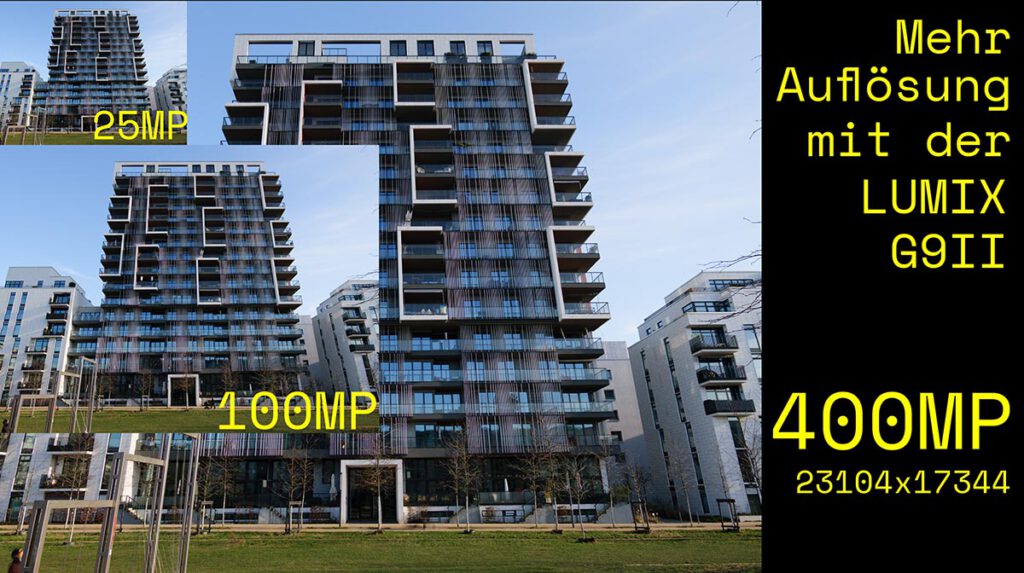 400 Megapixel mit der LUMIX G9II