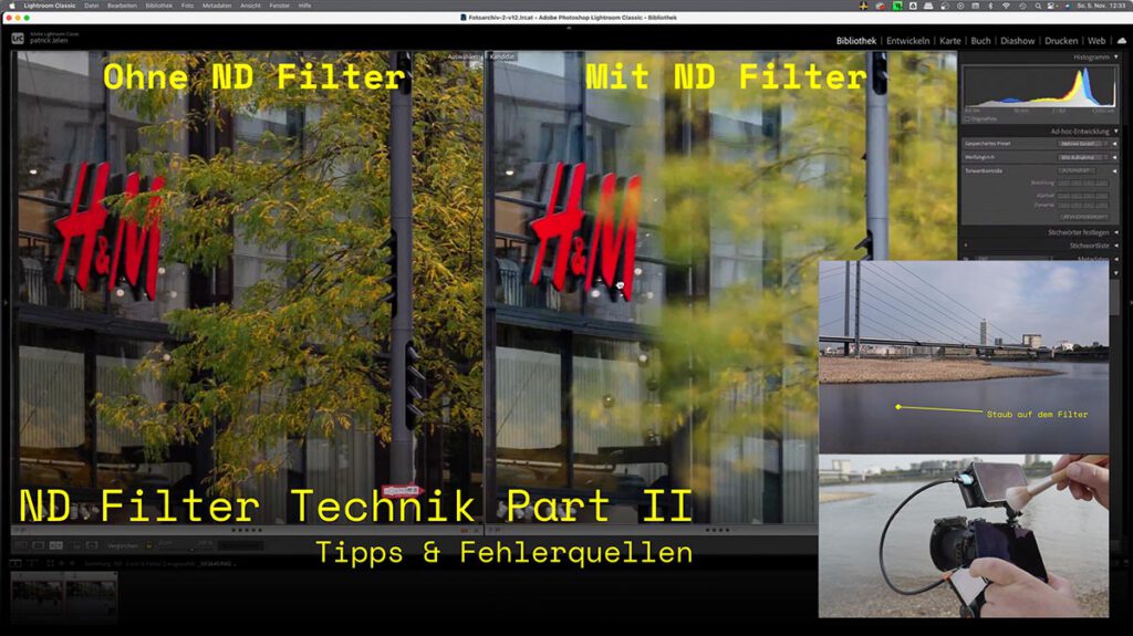 ND Filter Technik Part II mit der Lumix S5 Mark II