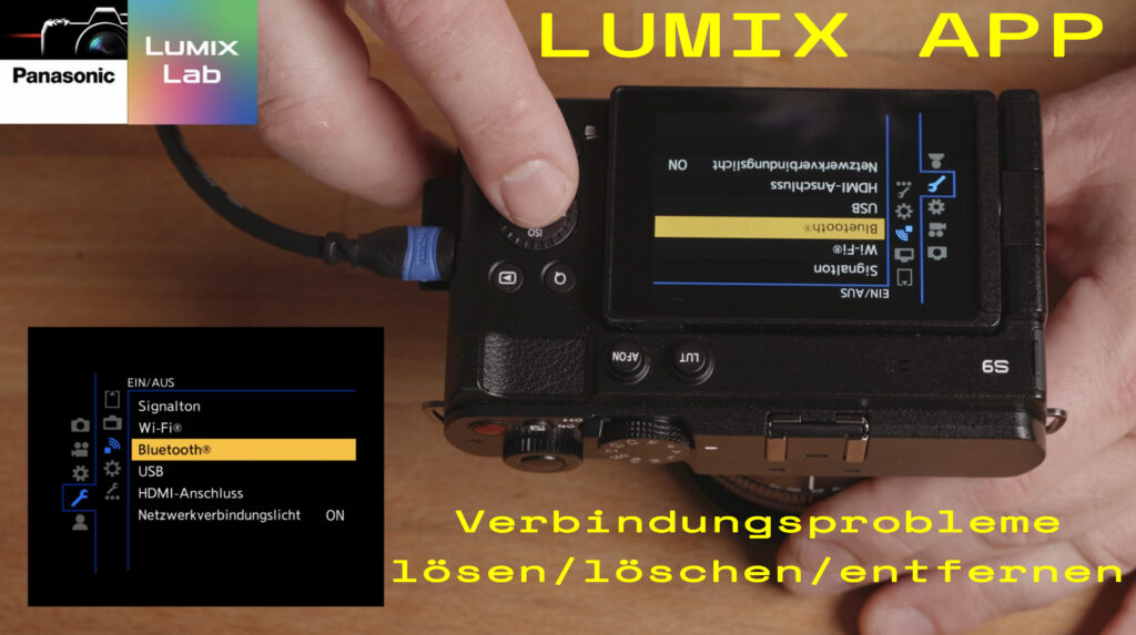 LUMIX Lab Verbindungsprobleme / Lösung