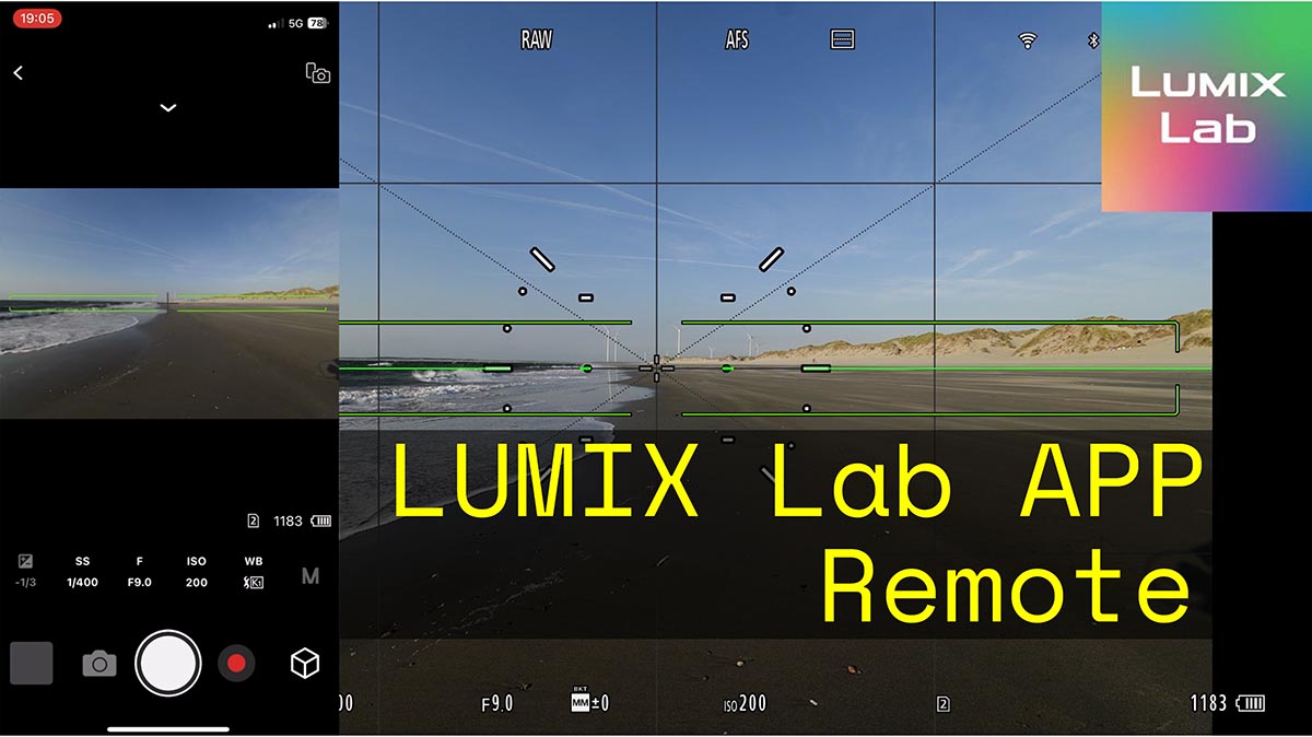 Lumix Lab APP als Remote / Fernbedienung