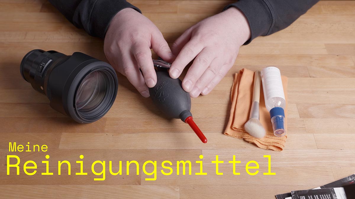 Objektivreinigungszubehör / Lens cleaning